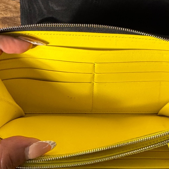 Celine Midnight Black Zip Wallet - Picture 10 of 12